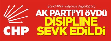 C­H­P­­l­i­ ­S­a­n­c­a­k­ ­A­K­ ­P­a­r­t­i­­y­i­ ­ö­v­d­ü­ ­d­i­y­e­ ­d­i­s­i­p­l­i­n­e­ ­s­e­v­k­ ­e­d­i­l­d­i­